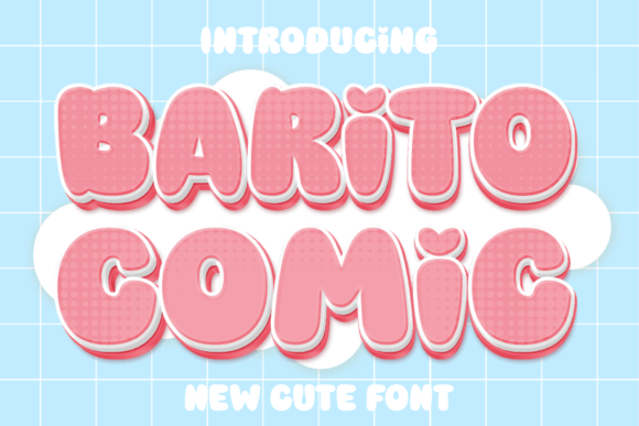 Barito Comic: A Playful Font for Creative Campaigns