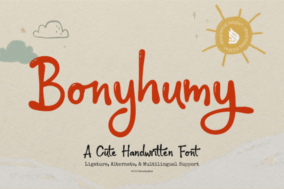Bonyhumy: A Cheerful Font for Business Branding