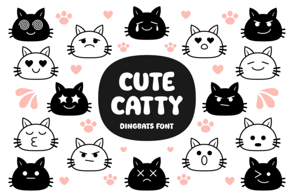 Cute Catty Font: Adorable Typography for Creative Projects