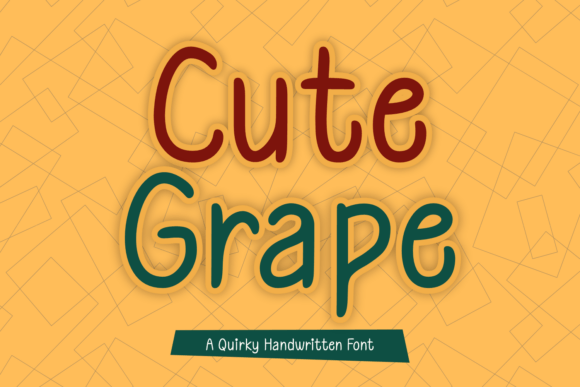 Cute Grape Font for Business