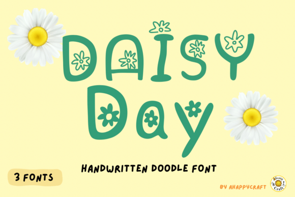 Daisy Day Font for Creative Campaigns