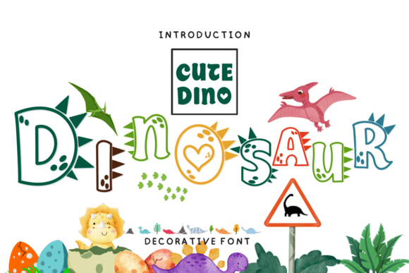 Dinosaur Cute Font Review