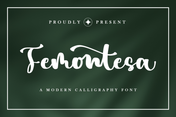 Femontesa: A Cute Script Font for Makers