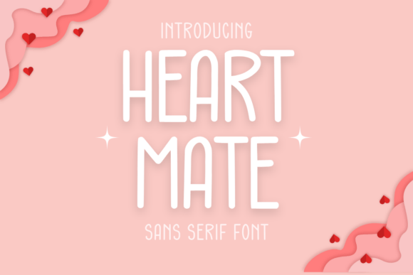 Heart Mate Font for Creative Design