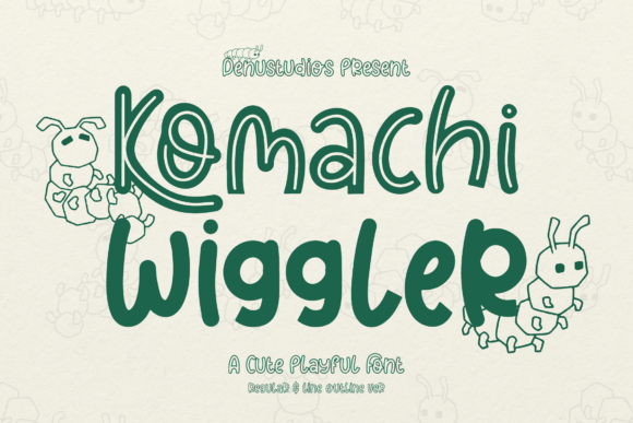 Komachi Wiggler Font for Business