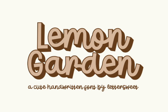 Lemon Garden Font Review