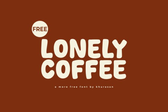Lonely Coffee: A Stylish Display Font