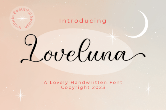 Loveluna: A Dazzling Script Font