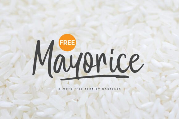 Mayorice: A Handwritten Font for Creative Design