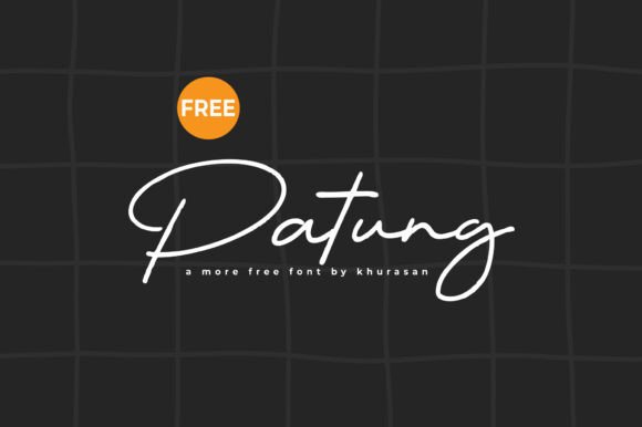 Patung: A Cute Script Font for Creative Web Design