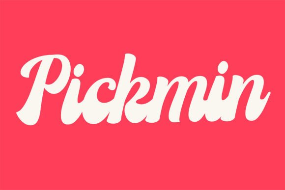 Pickmin: A Sweet Script Font for Business Branding