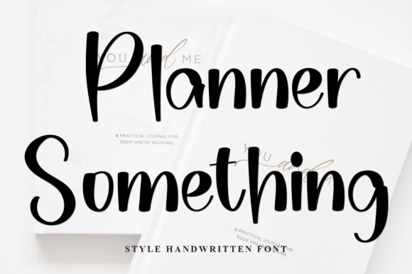 Planner Something: A Cute Handwritten Font