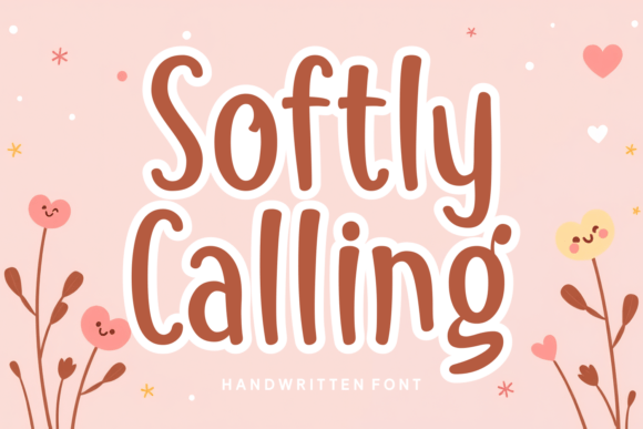 Softly Calling: A Soft Script Font