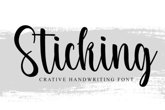 Sticking: A Font with Heart for Your Brand